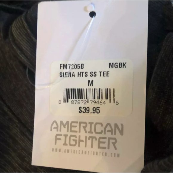 AMERICAN FIGHTER Men's T-Shirt S/S SIENA HIGHTS - Picture 6 of 9